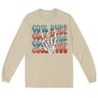 Mushroom cool dude Long Sleeve Tee - MaliasSmallBusiness