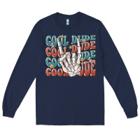 Navy cool dude Long Sleeve Tee - MaliasSmallBusiness