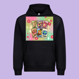 Traditional Mexican Food Urban Hoodie Designed By Maliassmallbusiness