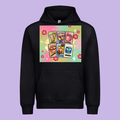 Traditional Mexican Food Urban Hoodie Designed By Maliassmallbusiness