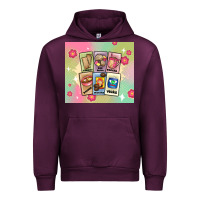 Mauve Wine traditional mexican food Urban Hoodie - MaliasSmallBusiness