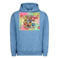 Pigment Pebble Blue traditional mexican food Urban Hoodie - MaliasSmallBusiness