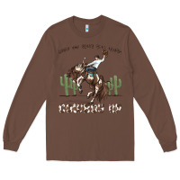 Chestnut when the going gets tough cowboy up Long Sleeve Tee - MaliasSmallBusiness