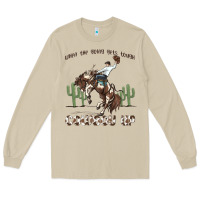 Mushroom when the going gets tough cowboy up Long Sleeve Tee - MaliasSmallBusiness