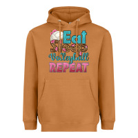 Meerkat eat sleep volleyball repeat Heavyweight Hoodie - HRA Design Shop
