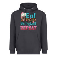 Smoke eat sleep volleyball repeat Heavyweight Hoodie - HRA Design Shop