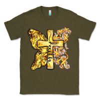 Army Green faith child cancer cross Classic Tee - Zillion Design Studio