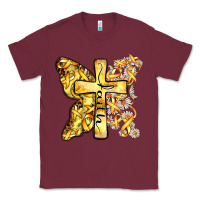 Burgundy faith child cancer cross Classic Tee - Zillion Design Studio
