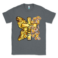 Charcoal Heather faith child cancer cross Classic Tee - Zillion Design Studio