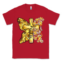 Red faith child cancer cross Classic Tee - Zillion Design Studio