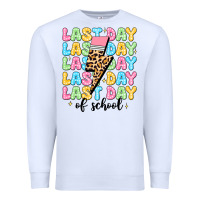 White last day of school Premium Sweatshirt - JahusDesignShop