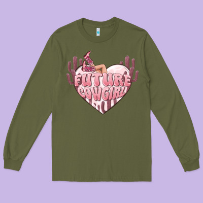 Long Sleeve Tee future cowgirl