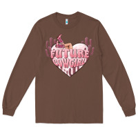 Chestnut future cowgirl Long Sleeve Tee - MaliasSmallBusiness