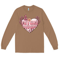 Toasted Coconut future cowgirl Long Sleeve Tee - MaliasSmallBusiness