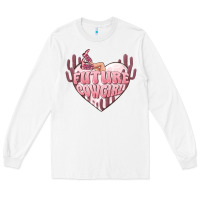 White future cowgirl Long Sleeve Tee - MaliasSmallBusiness