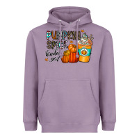 Lavender pumpkin spice kinda girl Heavyweight Hoodie - CowhideDigitalArt