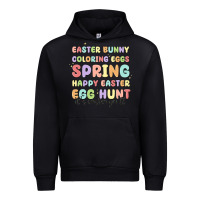 Black easter bunny spring Urban Hoodie - MaliasSmallBusiness