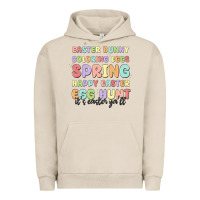 Pigment French Oak easter bunny spring Urban Hoodie - MaliasSmallBusiness