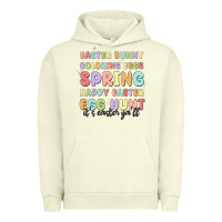 Pigment Pistachio easter bunny spring Urban Hoodie - MaliasSmallBusiness