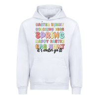 White easter bunny spring Urban Hoodie - MaliasSmallBusiness