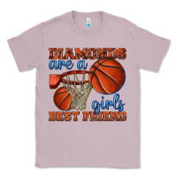 Lilac diamonds are a girls best friend basketball Classic Tee - texasbilliewilder