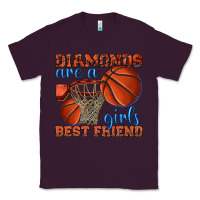 Plum diamonds are a girls best friend basketball Classic Tee - texasbilliewilder
