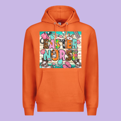 Easter Nurse Premium Hoodie Designed By Nancycooperartshop