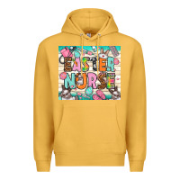 Mustard easter nurse Premium Hoodie - NancyCooperArtShop