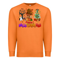 Carrot happy hallothanksmas trees Premium Sweatshirt - AdoDesignShop