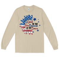 Mushroom land of the free because of the brave Long Sleeve Tee - MaliasSmallBusiness