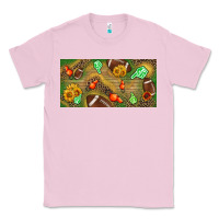 Bubblegum Pink western sunflower and american football license  plate Classic Tee - BundleAndBundleShop
