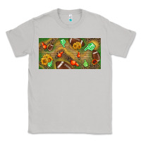 Western Sunflower And American Football License  Plate Classic Tee | Teevron