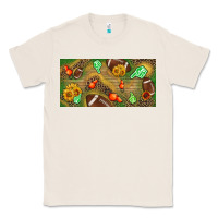 Natural western sunflower and american football license  plate Classic Tee - BundleAndBundleShop