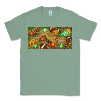 Sage western sunflower and american football license  plate Classic Tee - BundleAndBundleShop