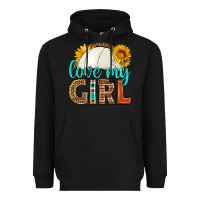 Black love my girl volleyball Heavyweight Hoodie - HRA Design Shop