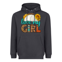 Smoke love my girl volleyball Heavyweight Hoodie - HRA Design Shop
