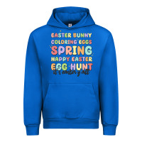 Cobalt easter bunny spring Urban Hoodie - MaliasSmallBusiness