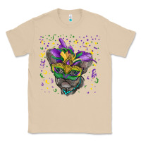 Mushroom Mardi gras mask french bulldog Classic Tee - RanaPortraitStore