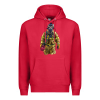 Cardinal Firefighter Premium Hoodie - LillyAllenDesigns