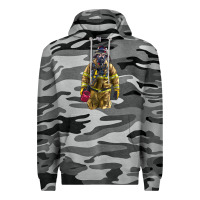 Slate Camo Firefighter Premium Hoodie - LillyAllenDesigns
