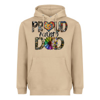 Mushroom proud autism dad Heavyweight Hoodie - SublimationCraftShop