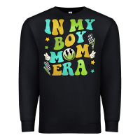 Black in my boy mom era Premium Sweatshirt - JahusDesignShop