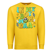 In My Boy Mom Era Premium Sweatshirt | Teevron