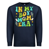 Navy in my boy mom era Premium Sweatshirt - JahusDesignShop