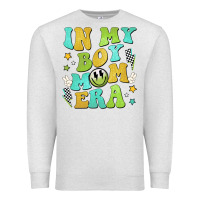 Oatmeal Heather in my boy mom era Premium Sweatshirt - JahusDesignShop