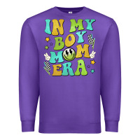Purple in my boy mom era Premium Sweatshirt - JahusDesignShop