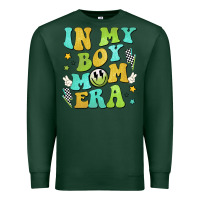 Sports Green in my boy mom era Premium Sweatshirt - JahusDesignShop
