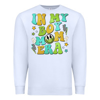 White in my boy mom era Premium Sweatshirt - JahusDesignShop