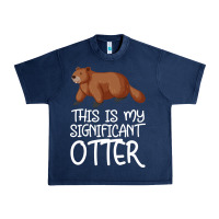 Navy this is my significant otter Urban Heavy Tee - Bettercallsaul