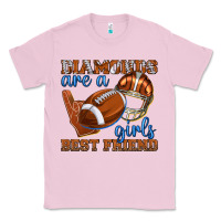 Bubblegum Pink diamonds are a girls best friend football Classic Tee - texasbilliewilder